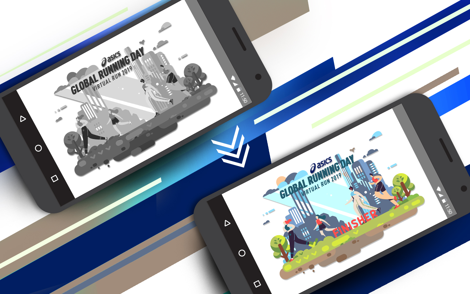 asics global running day